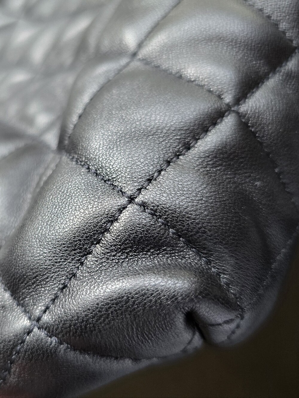 Saint Laurent Quilted Lambskin Maxi Icare Shopping Bag - Picture 14 of 16
